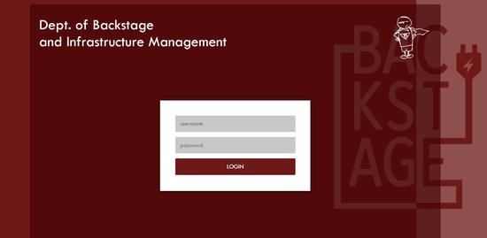 Inventory Website Development for University Auditorium